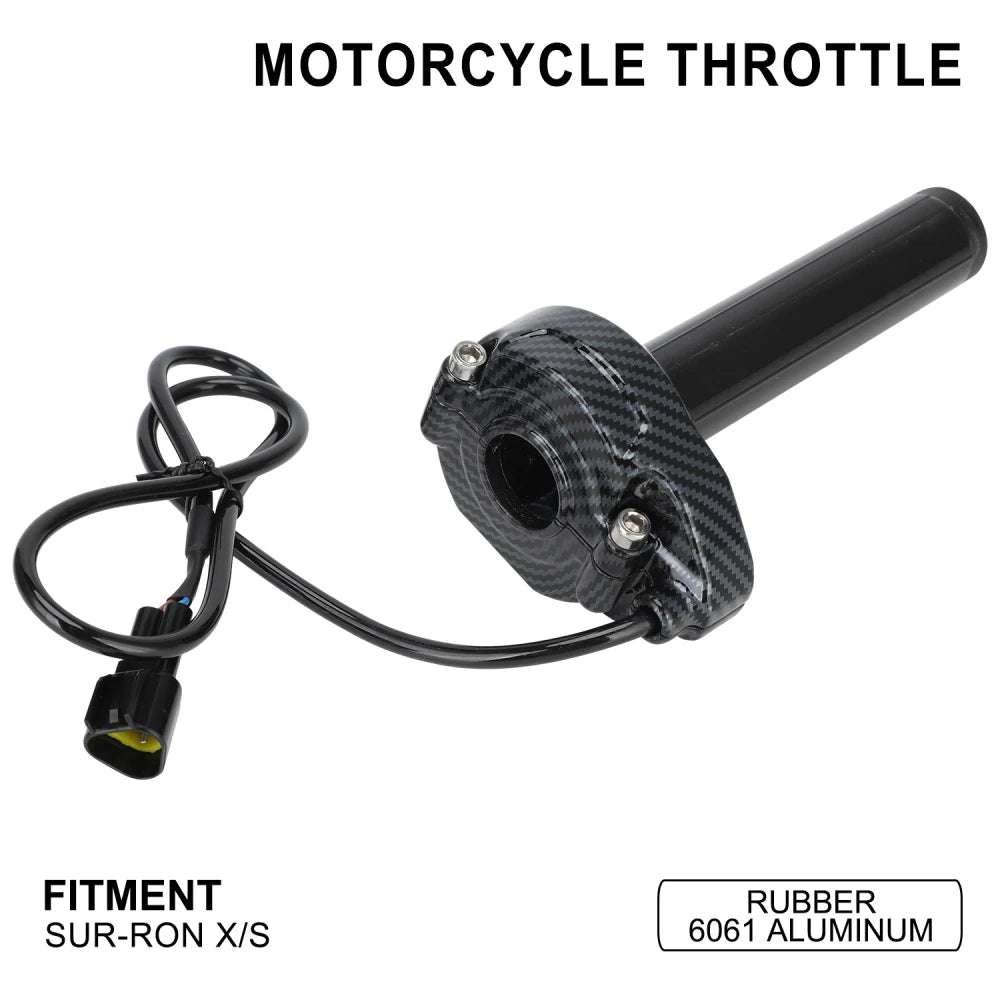 Surron Throttle (Black/Carbon)