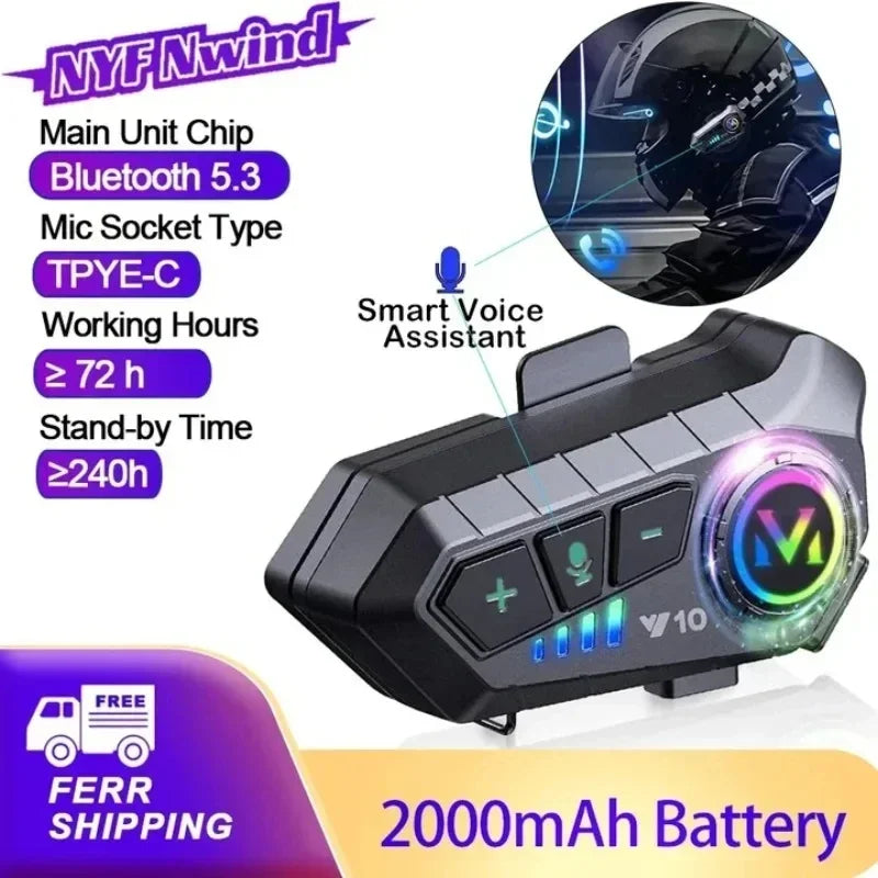 Bluetooth Helmet Speakers